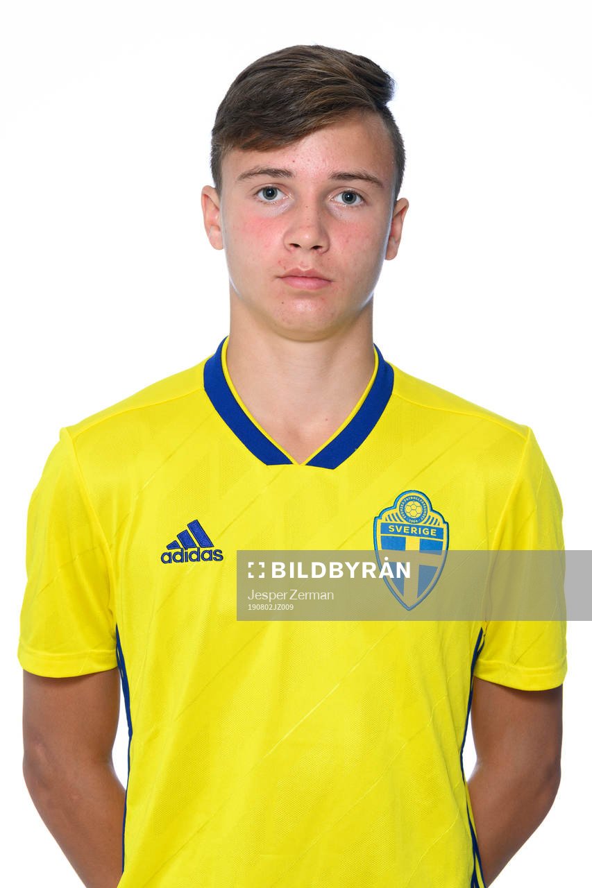 Oliwer Brodin i P15-landslaget