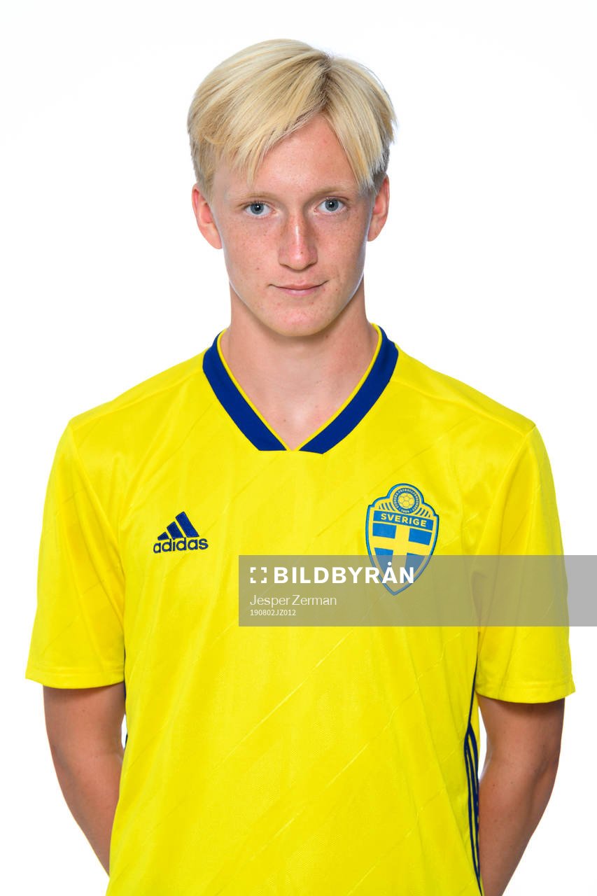 Carl Mauritzson i P15-landslaget