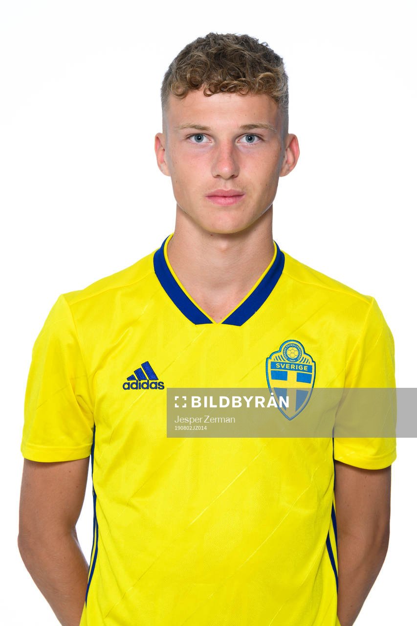 Albin Binnefors i P15-landslaget