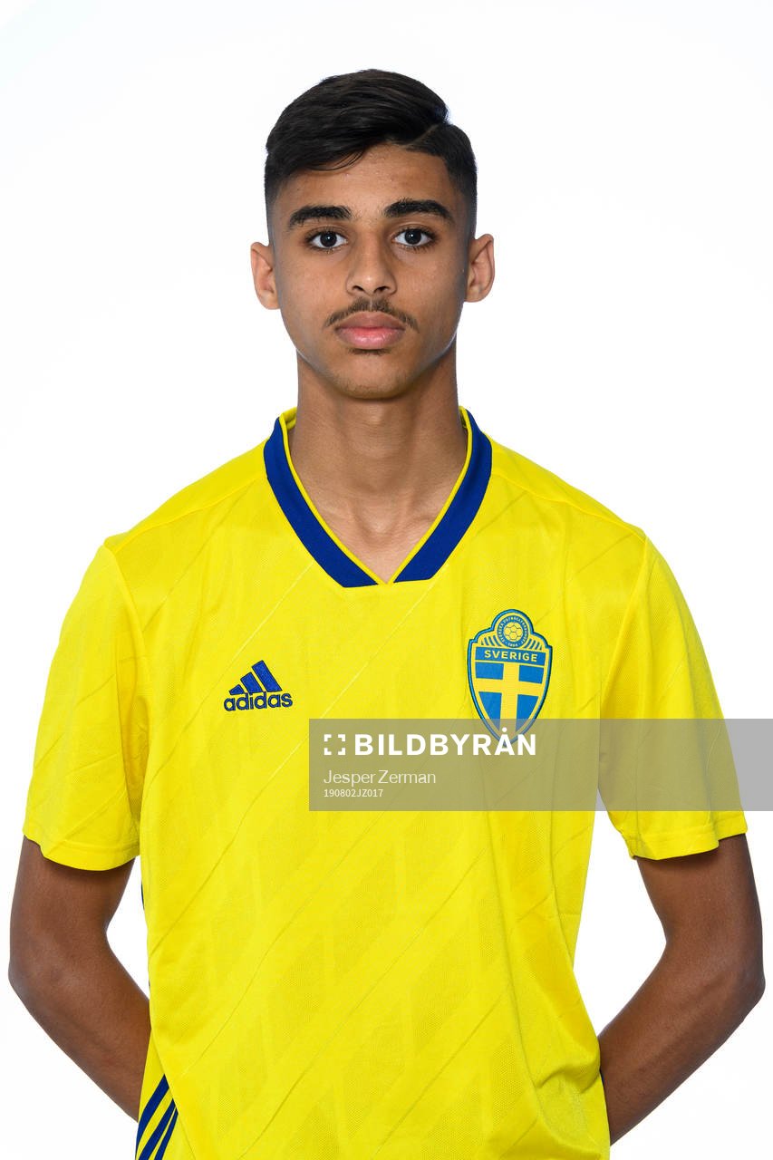 Mustafa Omran Saleh i P15-landslaget