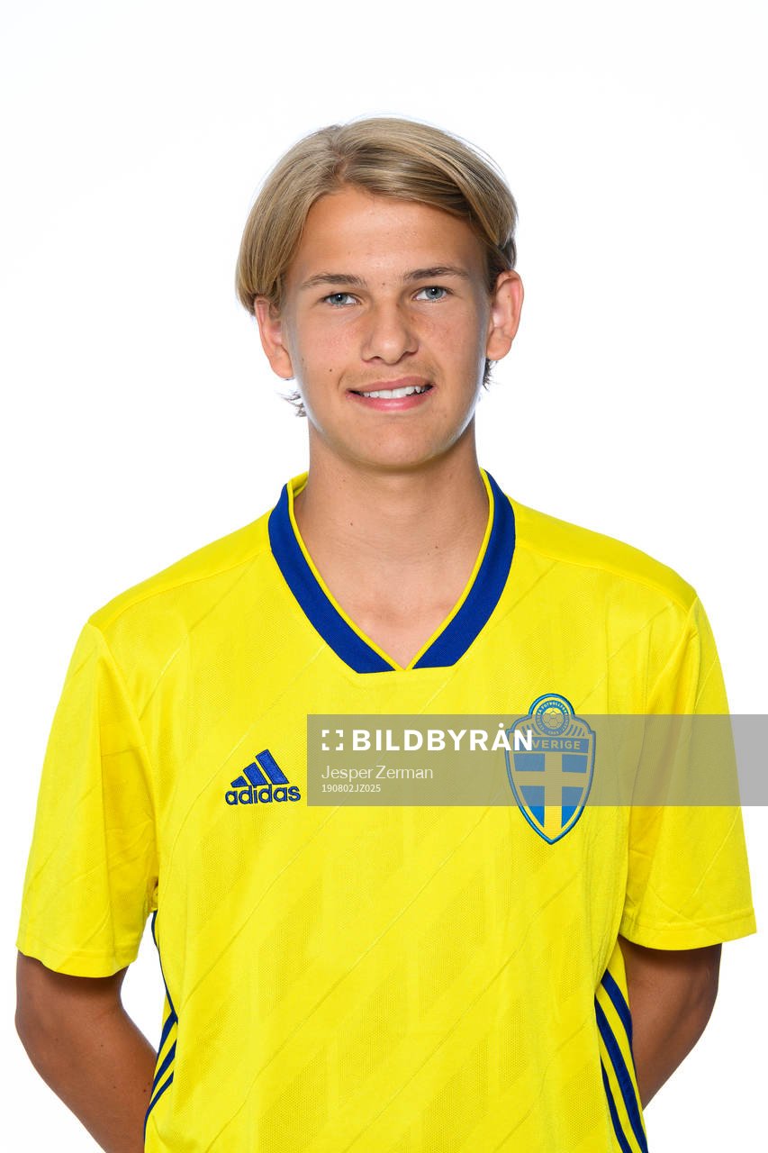 Markus Karlsson i P15-landslaget