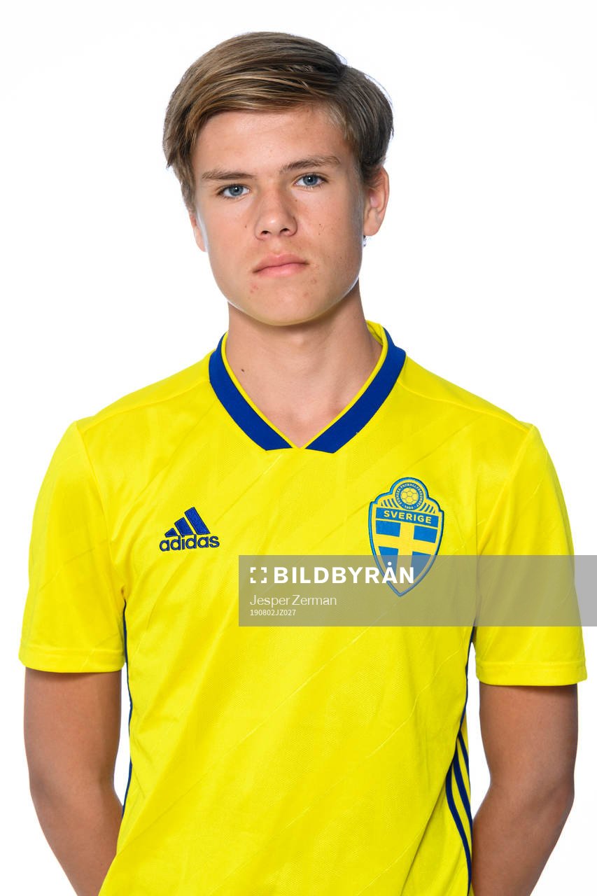 Samuel Ahnqvist i P15-landslaget