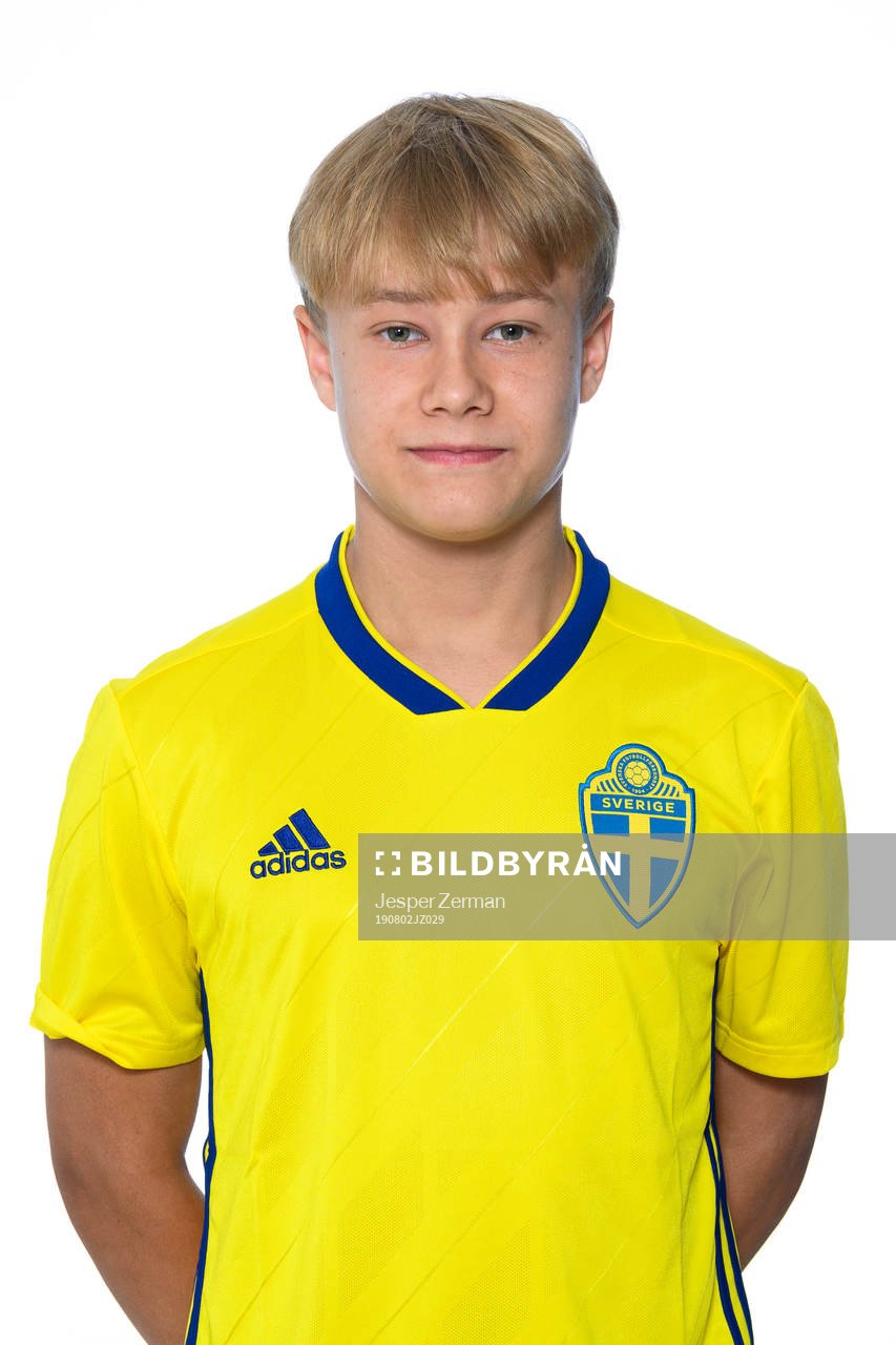 Einar Cederholm i P15-landslaget