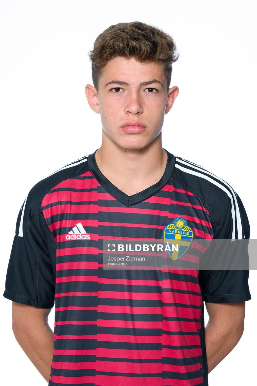 Josh Clarke i P15-landslaget