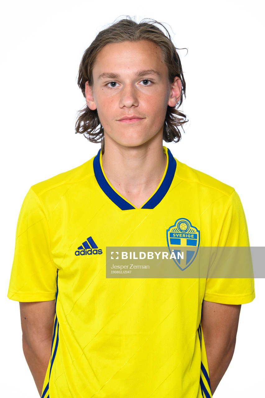 Viktor Sluug i P15-landslaget