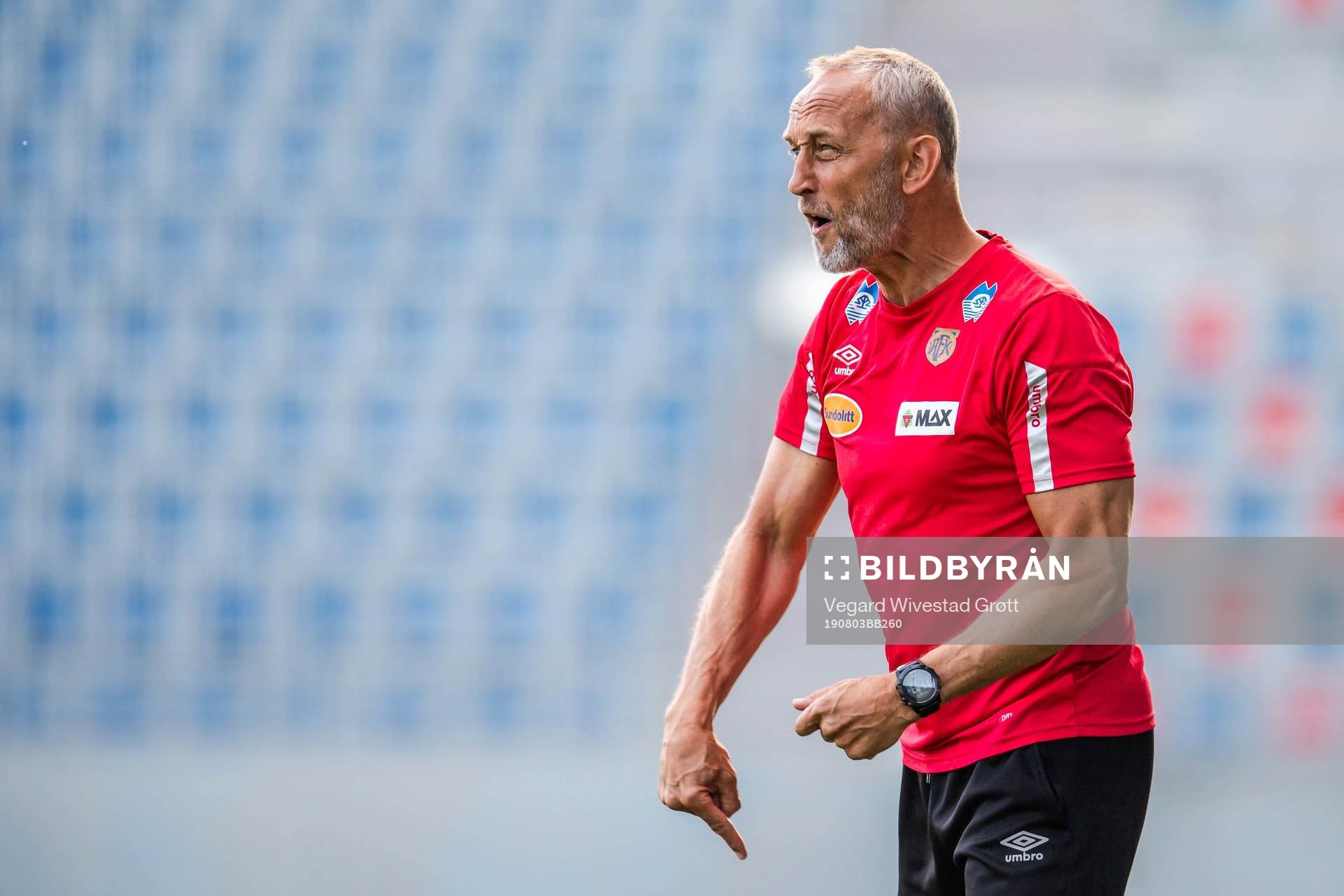 Lars Bohinen, head coach of Aalesund