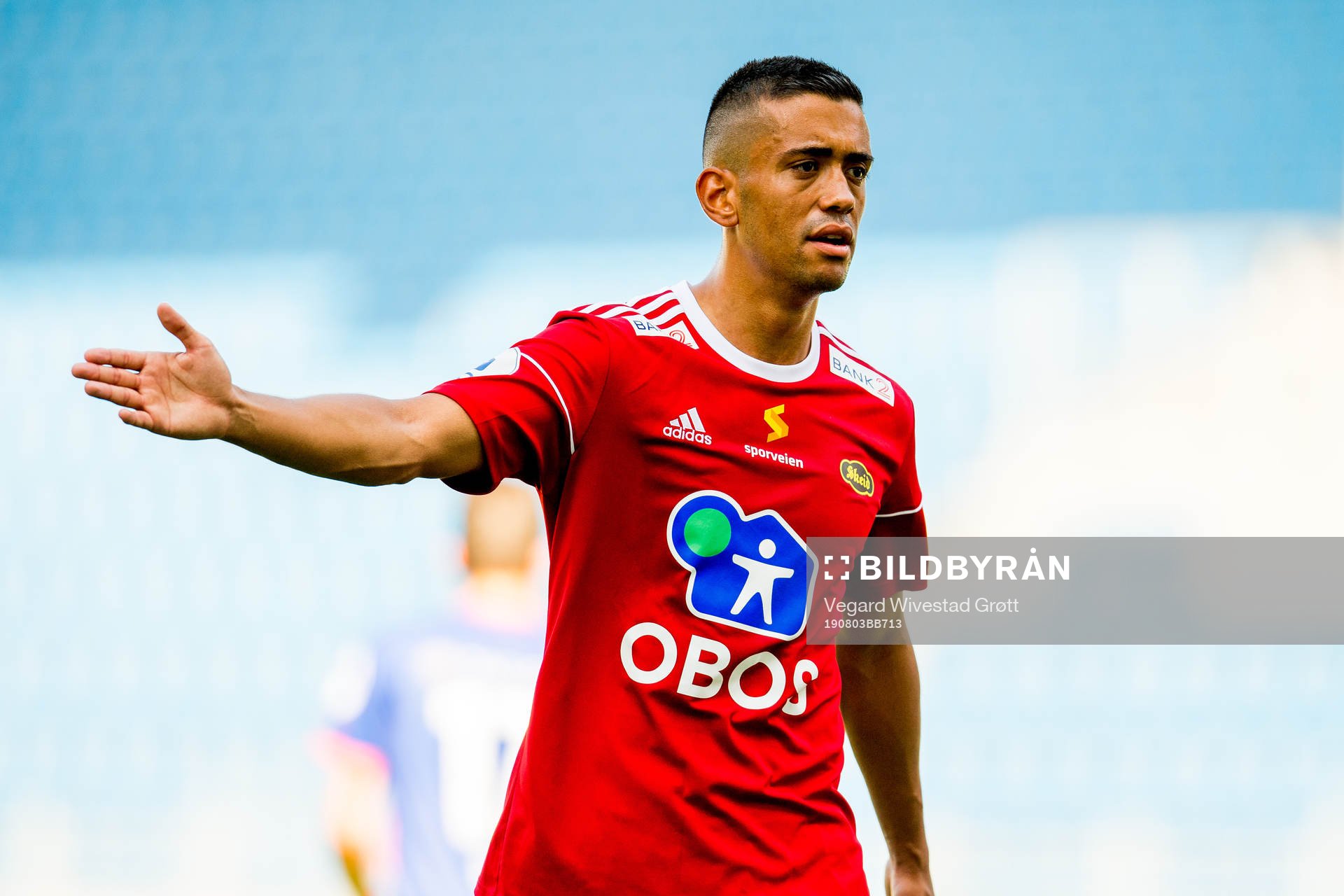 Mohammed Mahnin of Skeid during the OBOS-ligaen football match between Skeid and Aalesund on August 3, 2019 in Oslo.