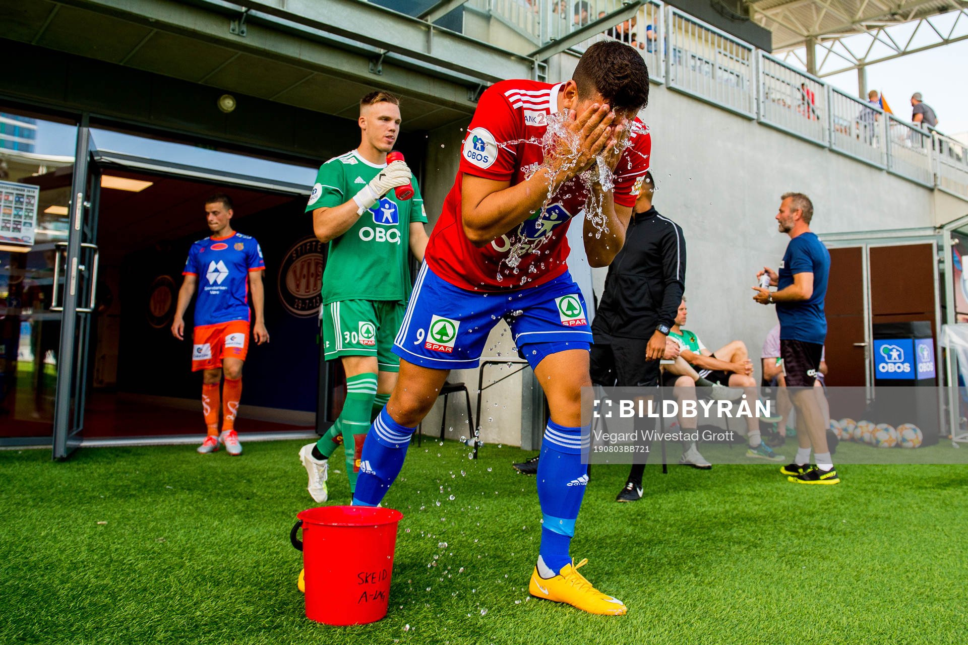David Tavakoli of Skeid at half time