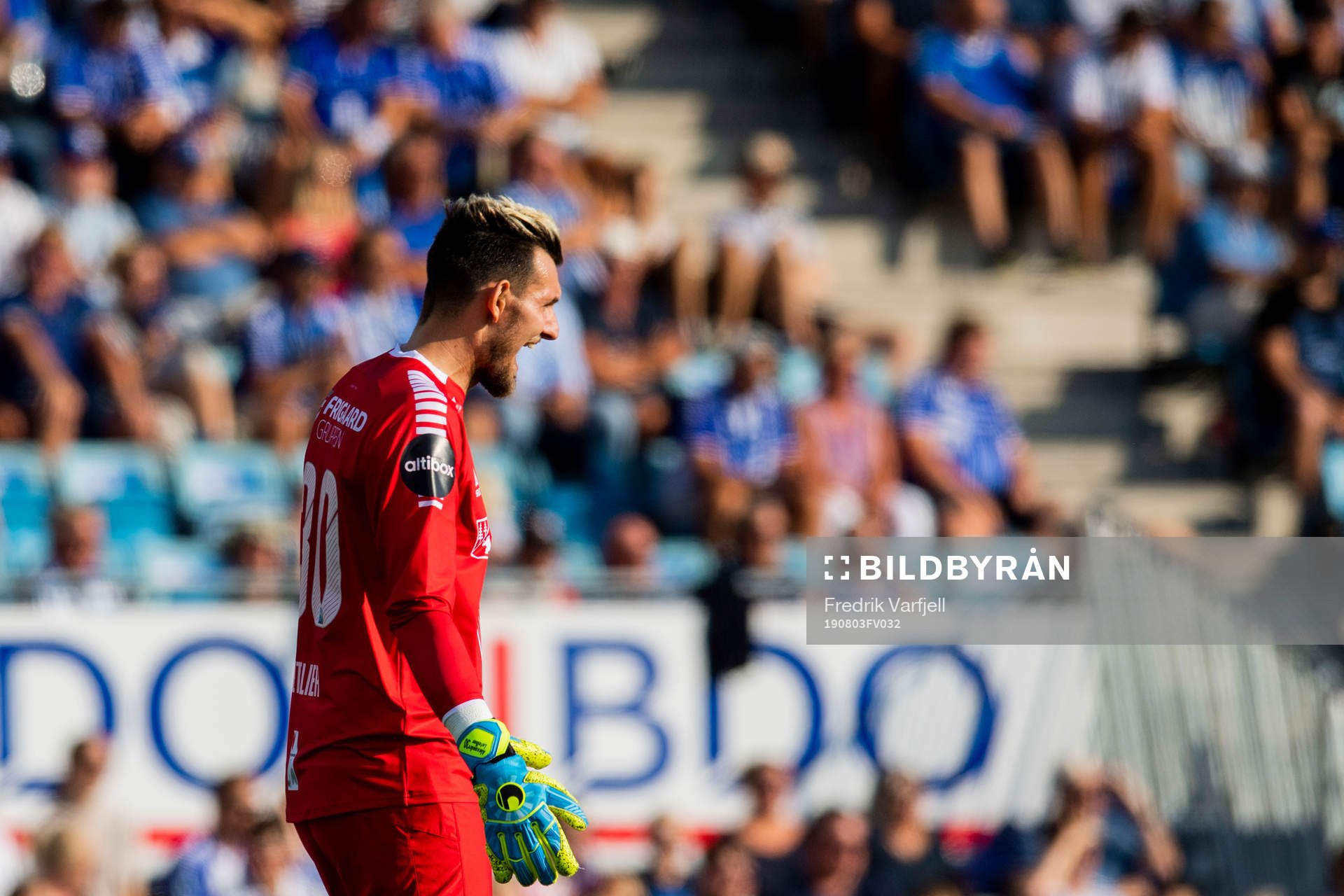 Goalkeeper Alexandre Letellier  of Sarpsborg 08