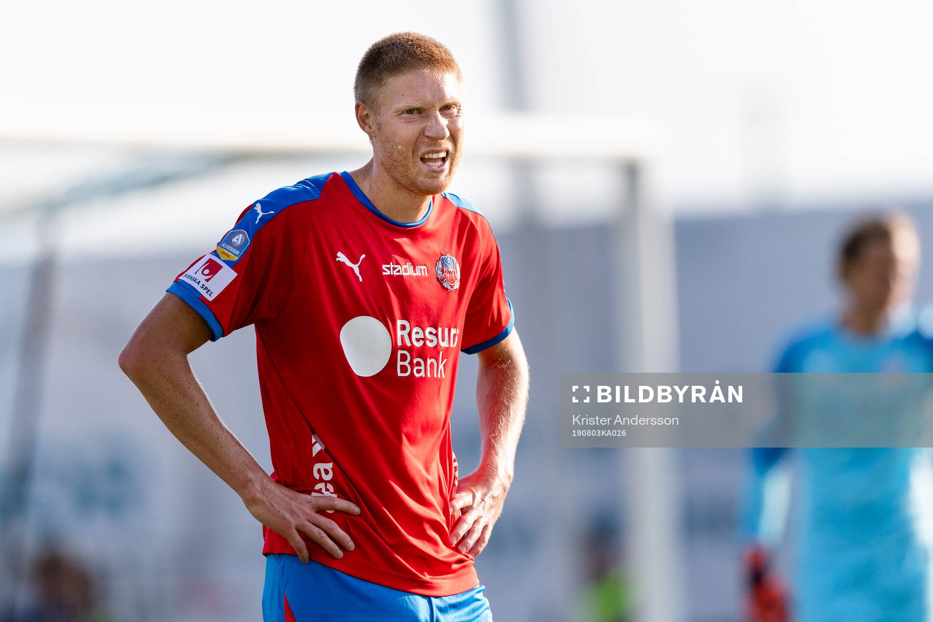 Helsingborgs Markus Holgersson deppar
