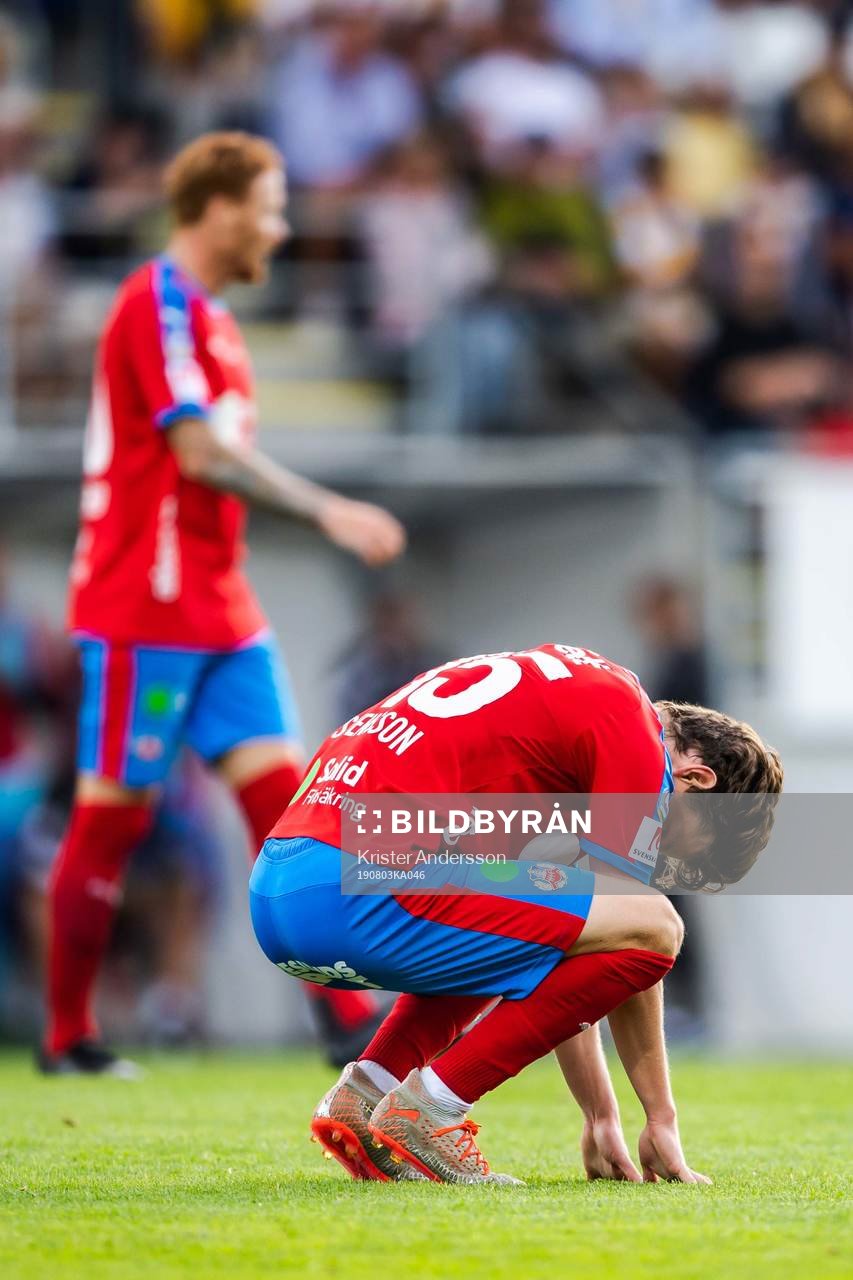 Helsingborgs Max Svensson deppar