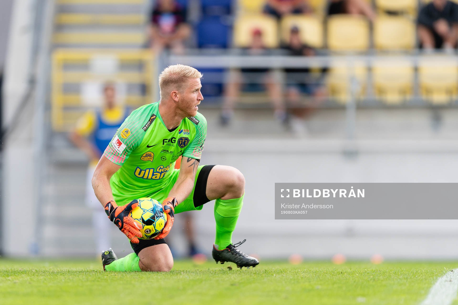 Falkenbergs målvakt Hampus Nilsson