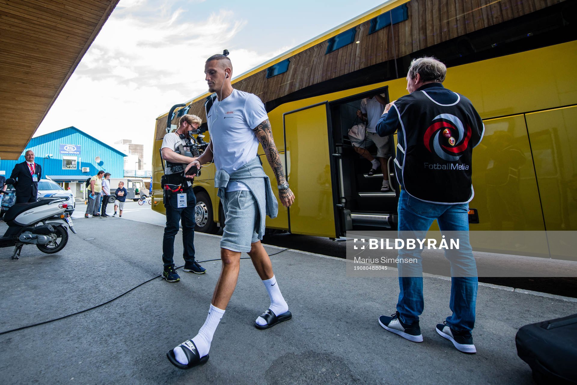 Vito Wormgoor of Brann arrives