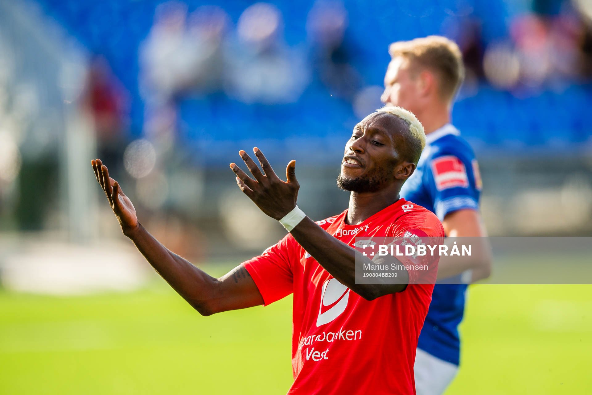 Karamoko Daouda Bamba of Brann looks dejected
