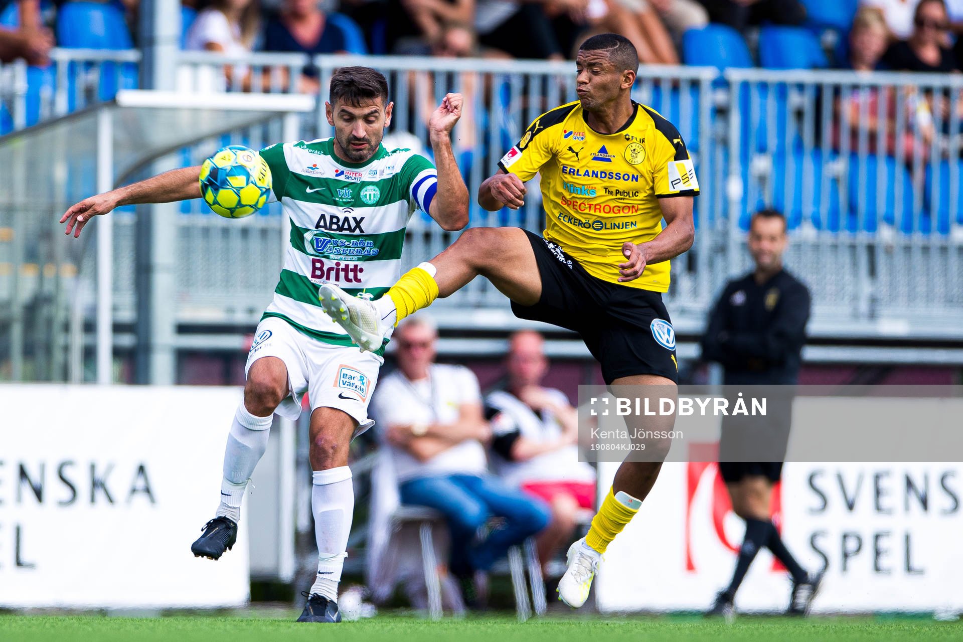 Västerås Ilir Berisha och Frejs José Vitor dos Santos