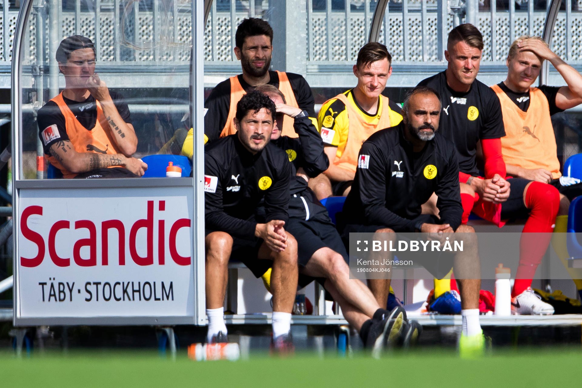 Frejs tränare Pablo Pinones-Arce och tränare Janne Mian