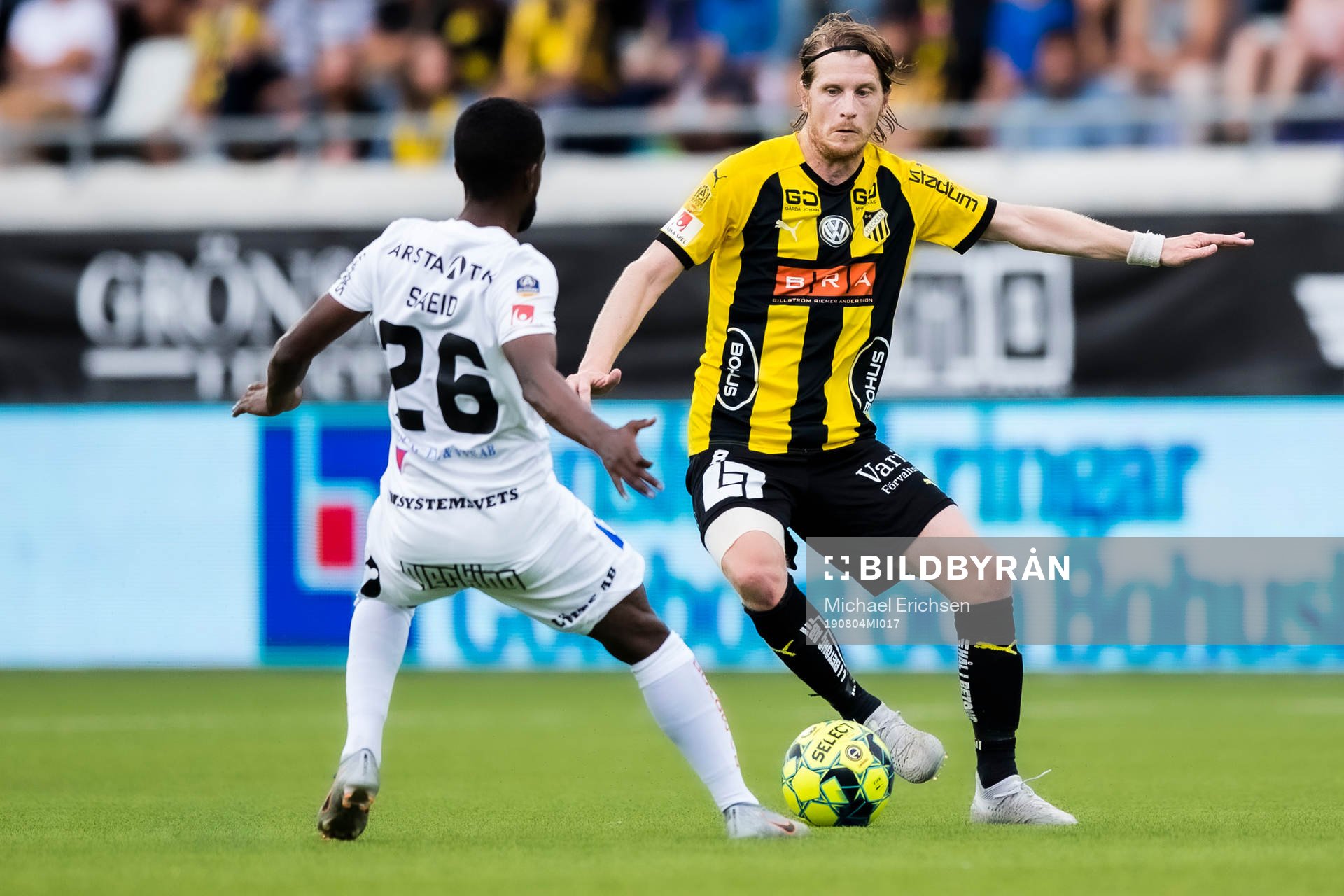 Sirius Mohammed Khalid Saeid  och Häckens Erik Friberg
