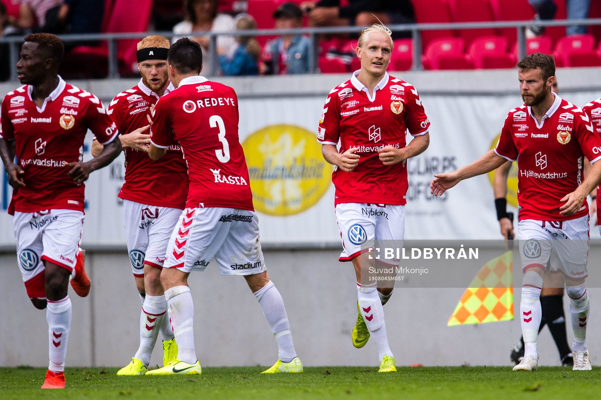 Kalmars Henrik Löfkvist jublar