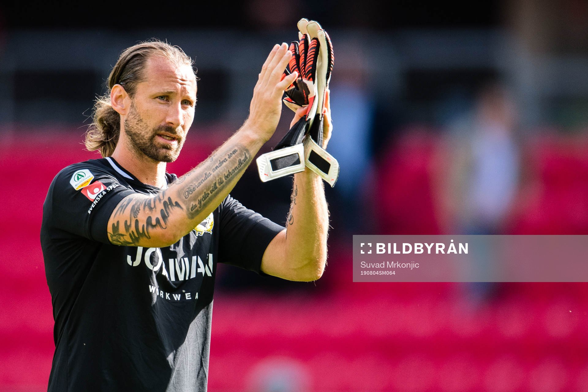 Hammarbys målvakt Johan Wiland