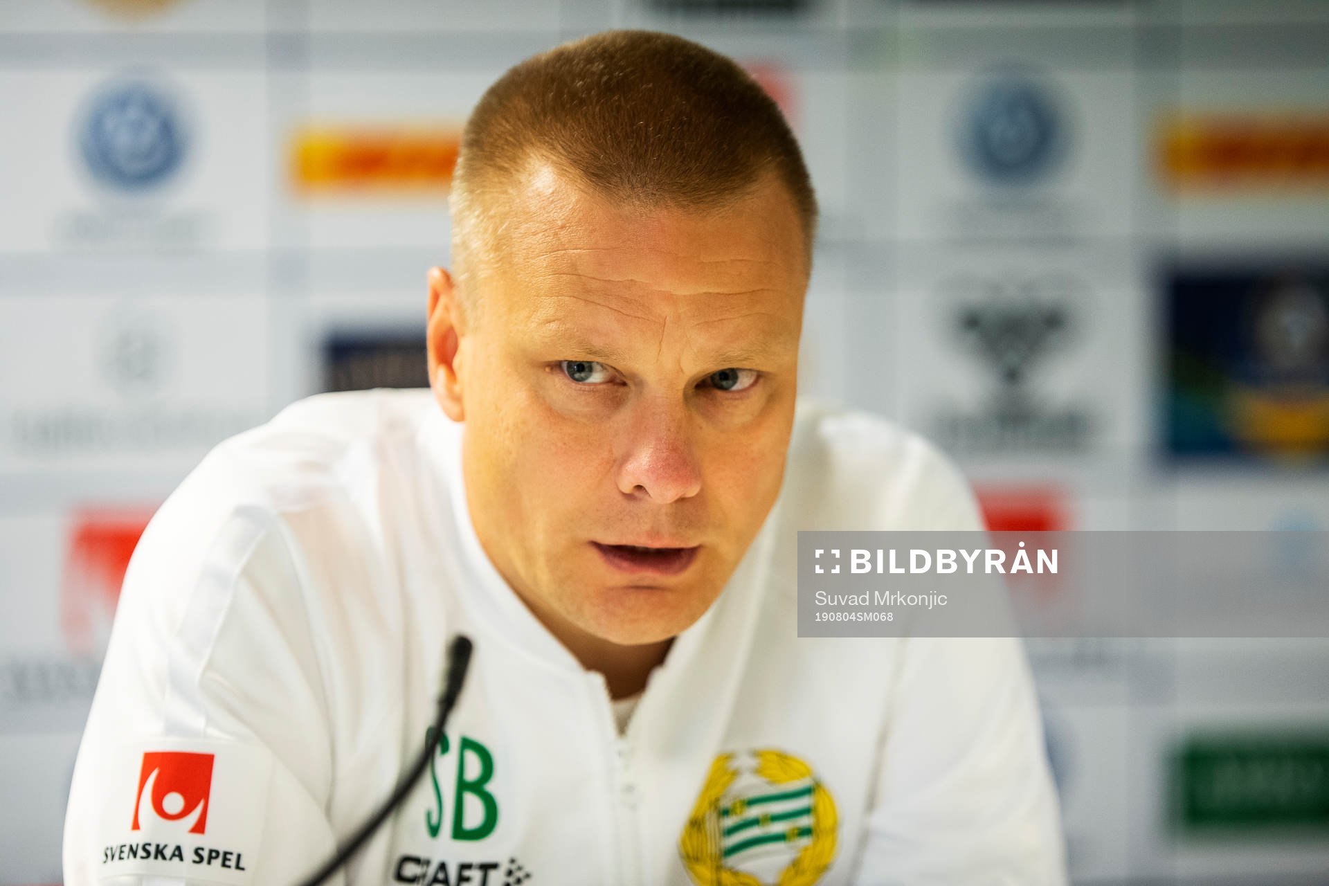 Hammarbys tränare Stefan Billborn