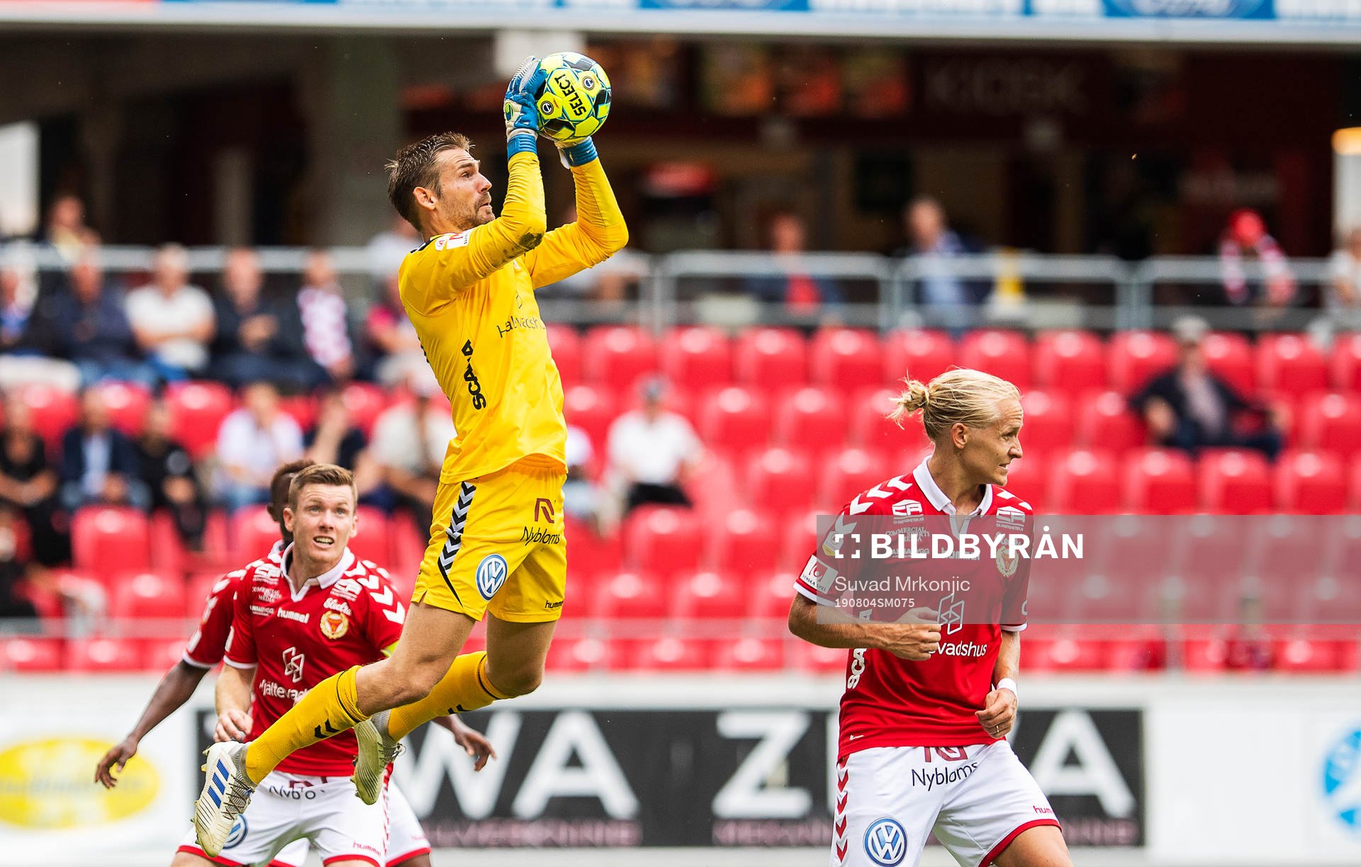 Kalmars målvakt Lucas Hägg-Johansson