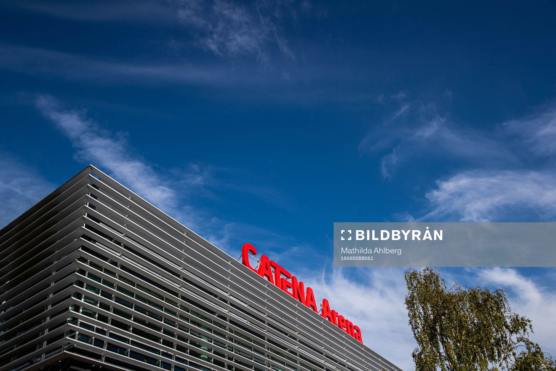 Exteriör av Catena Arena