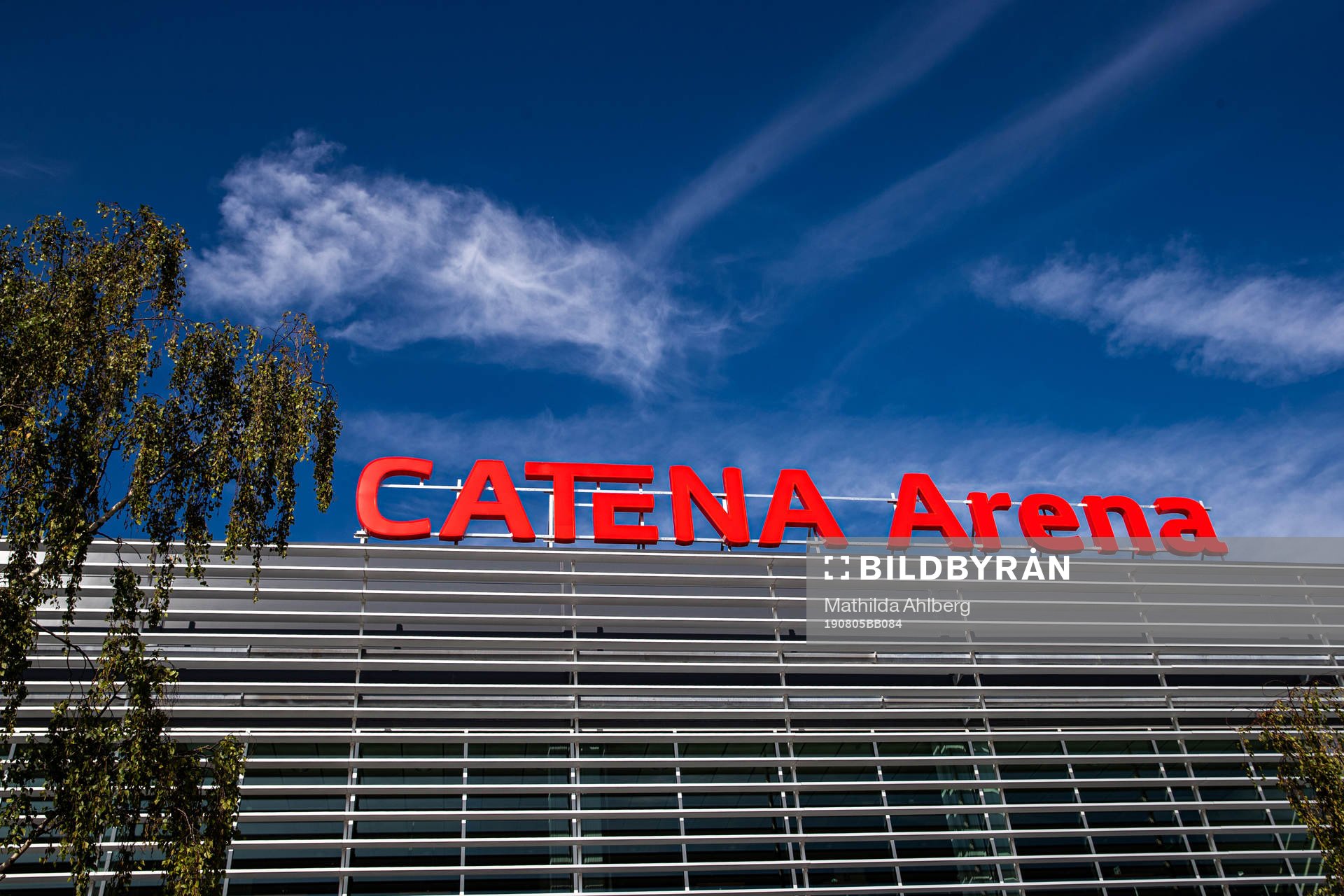 Exteriör av Catena Arena