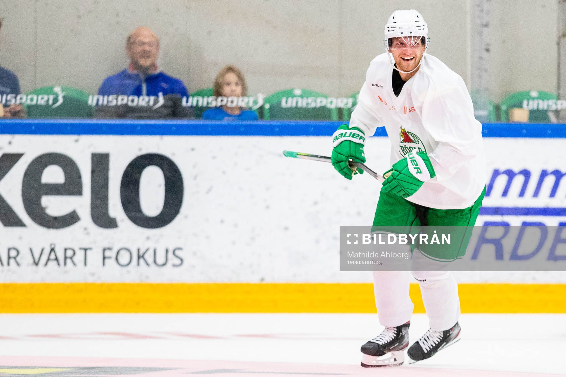 Rögles Simon Ryfors jublar