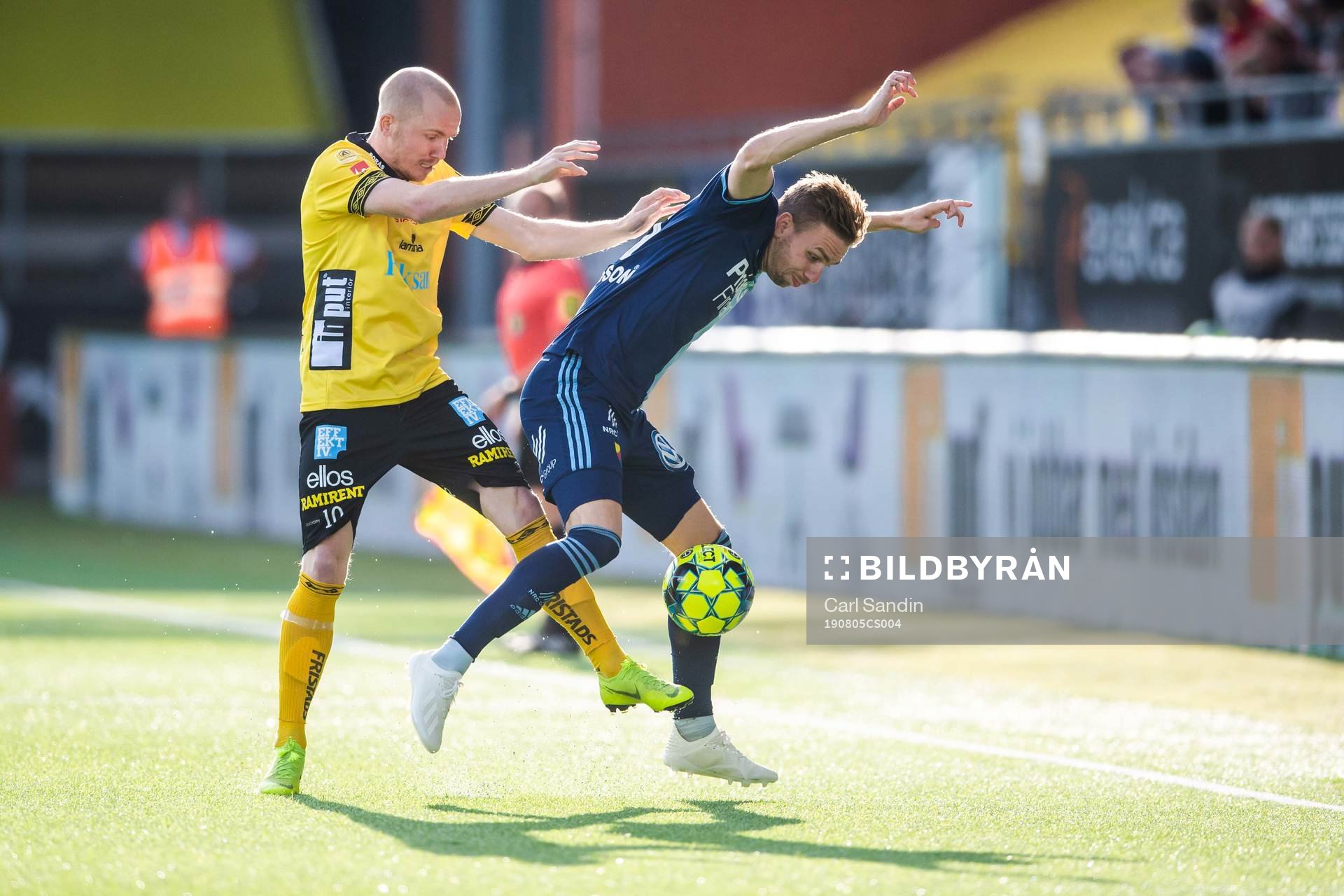Elfsborgs Simon Lundevall och Djurgårdens Jonathan Ring