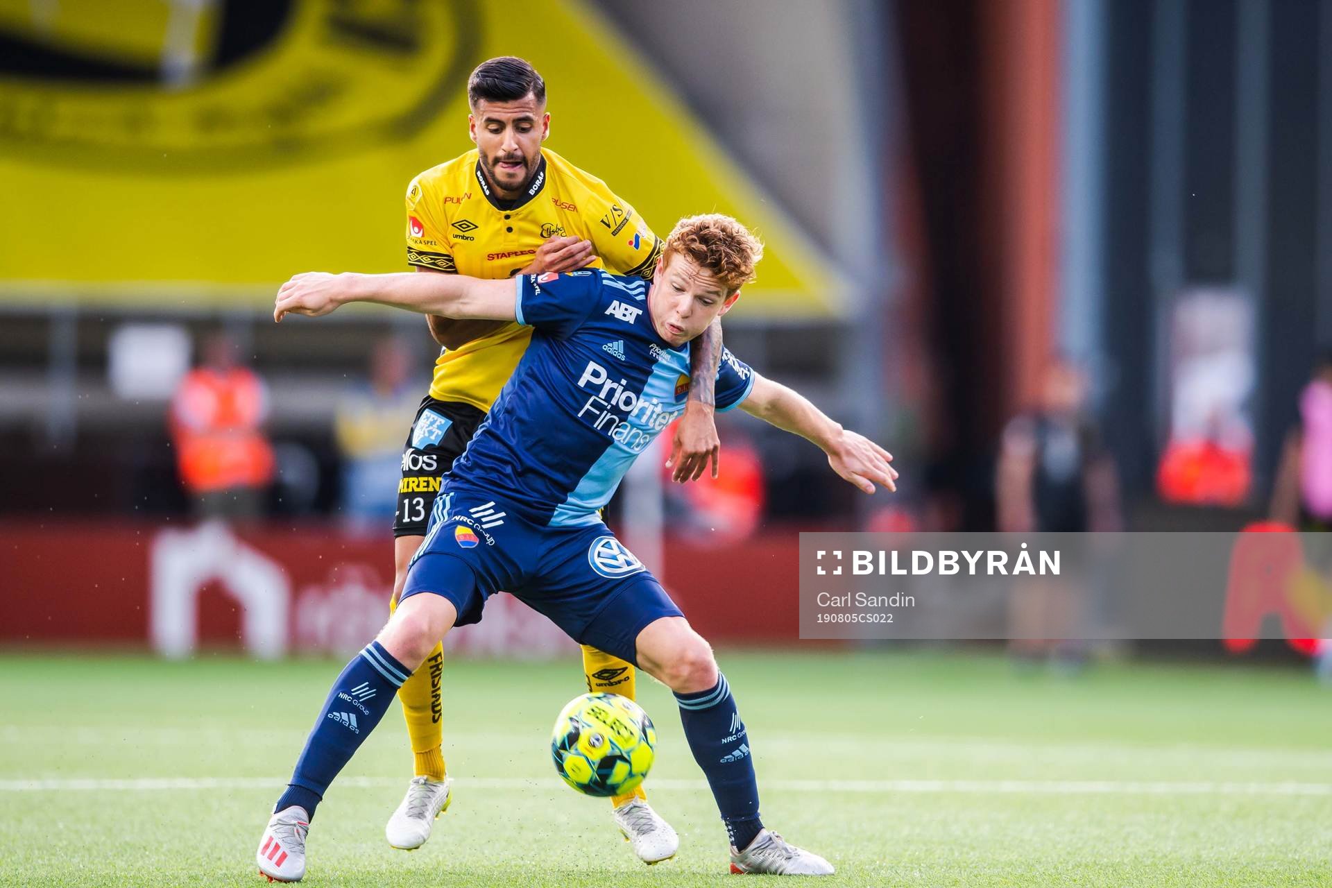 Elfsborgs Rami Kaib och Djurgårdens Aslak Witry