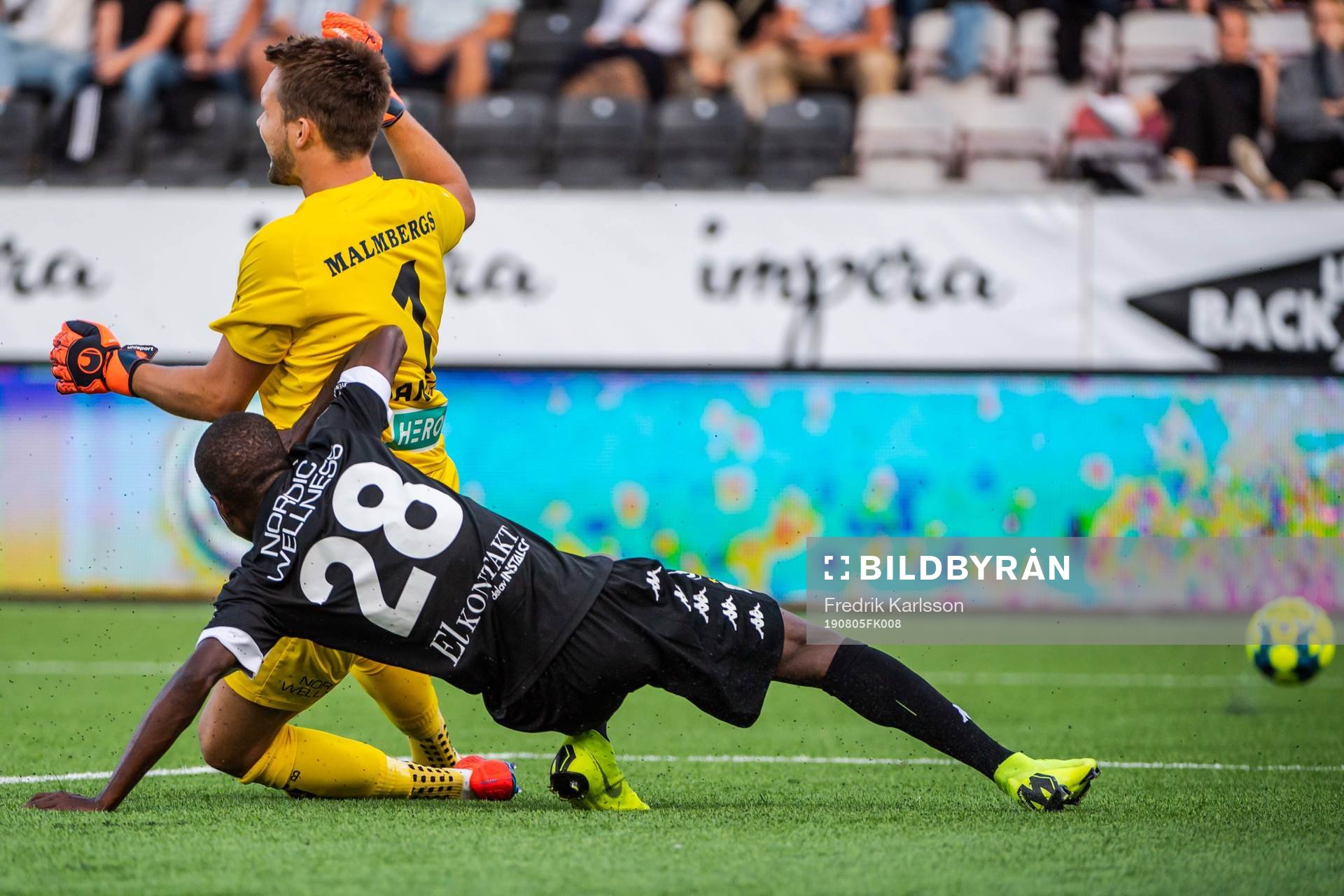IFK Göteborgs Alhassan Yusuf Abdullahi och Örebros