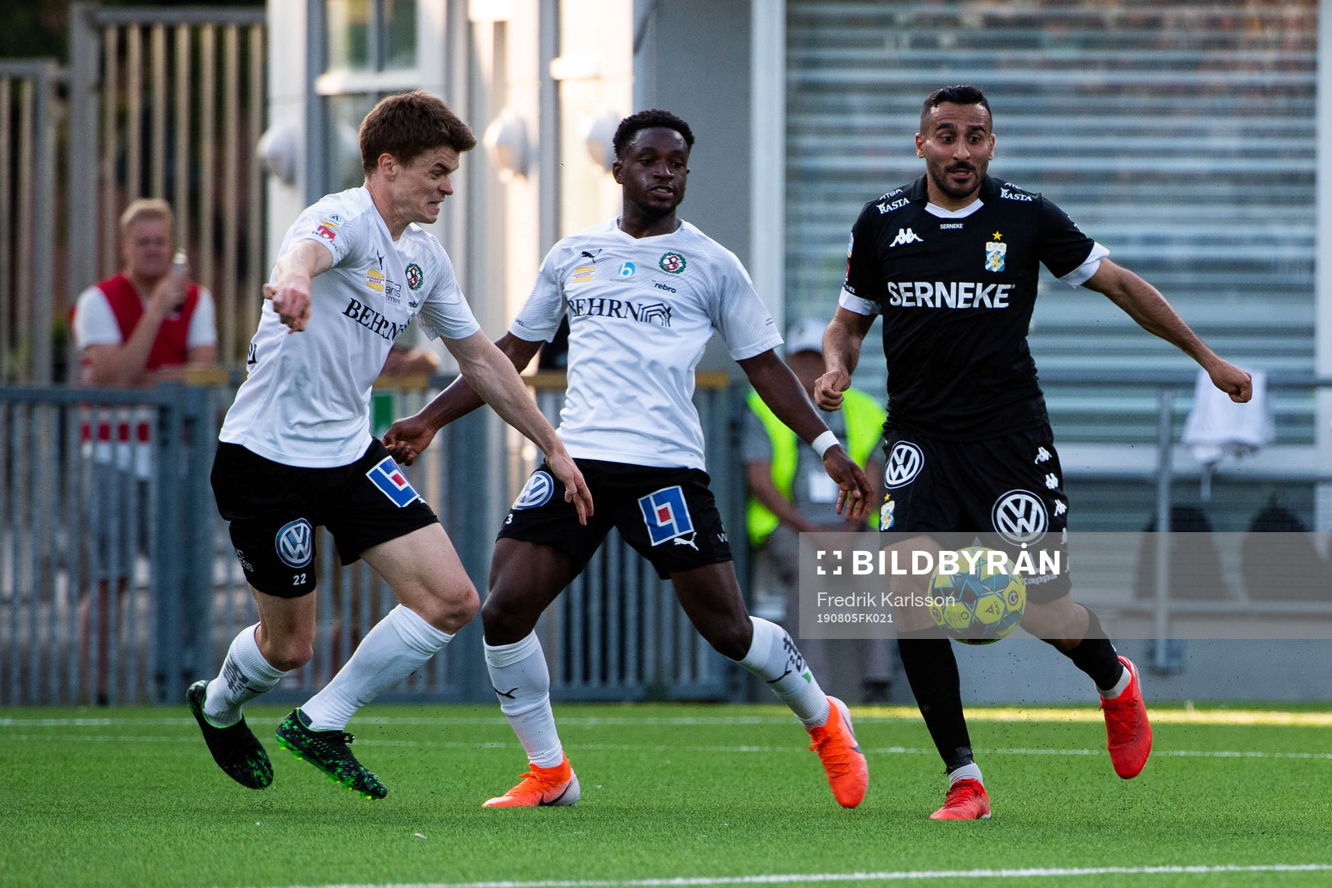 Örebros Albin Granlund, Kevin Wright och IFK Göteborgs