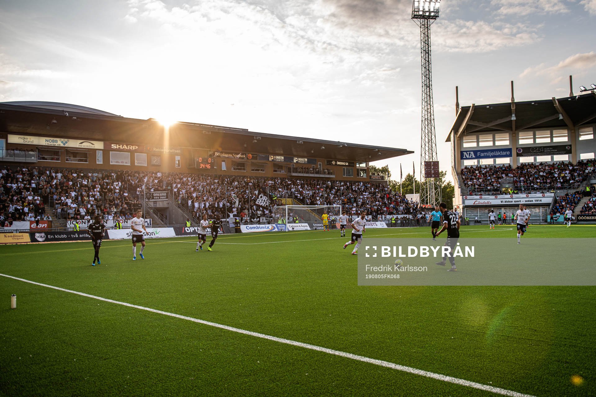 Generell bild från fotbollsmatchen i Allsvenskan mellan