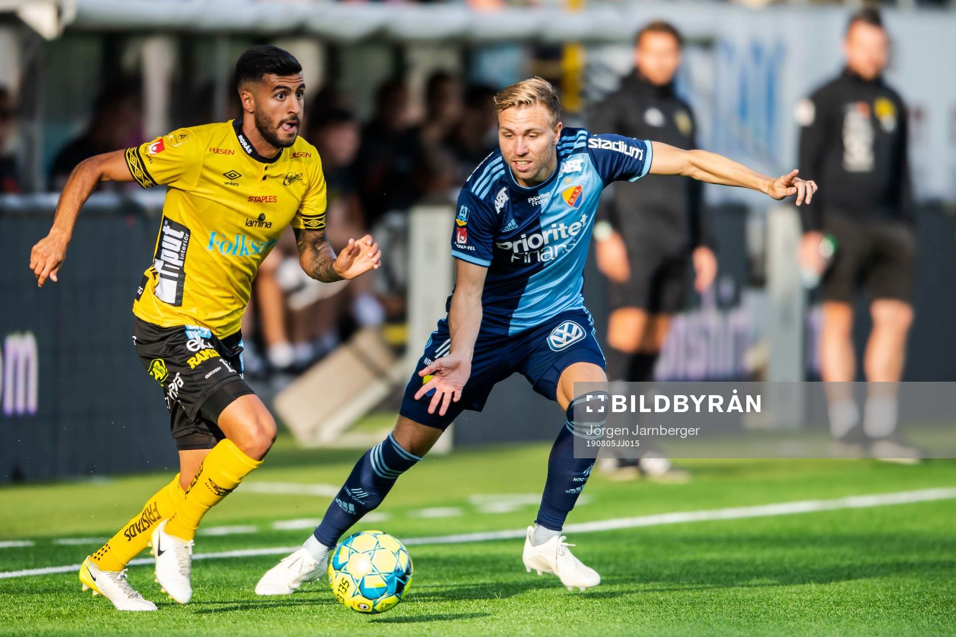 Elfsborgs Rami Kaib och Djurgårdens Jonathan Ring