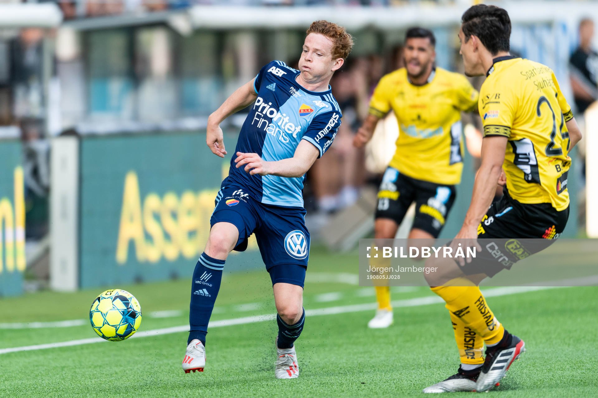 Djurgårdens Aslak Witry och Elfsborgs Stefan Ishizaki
