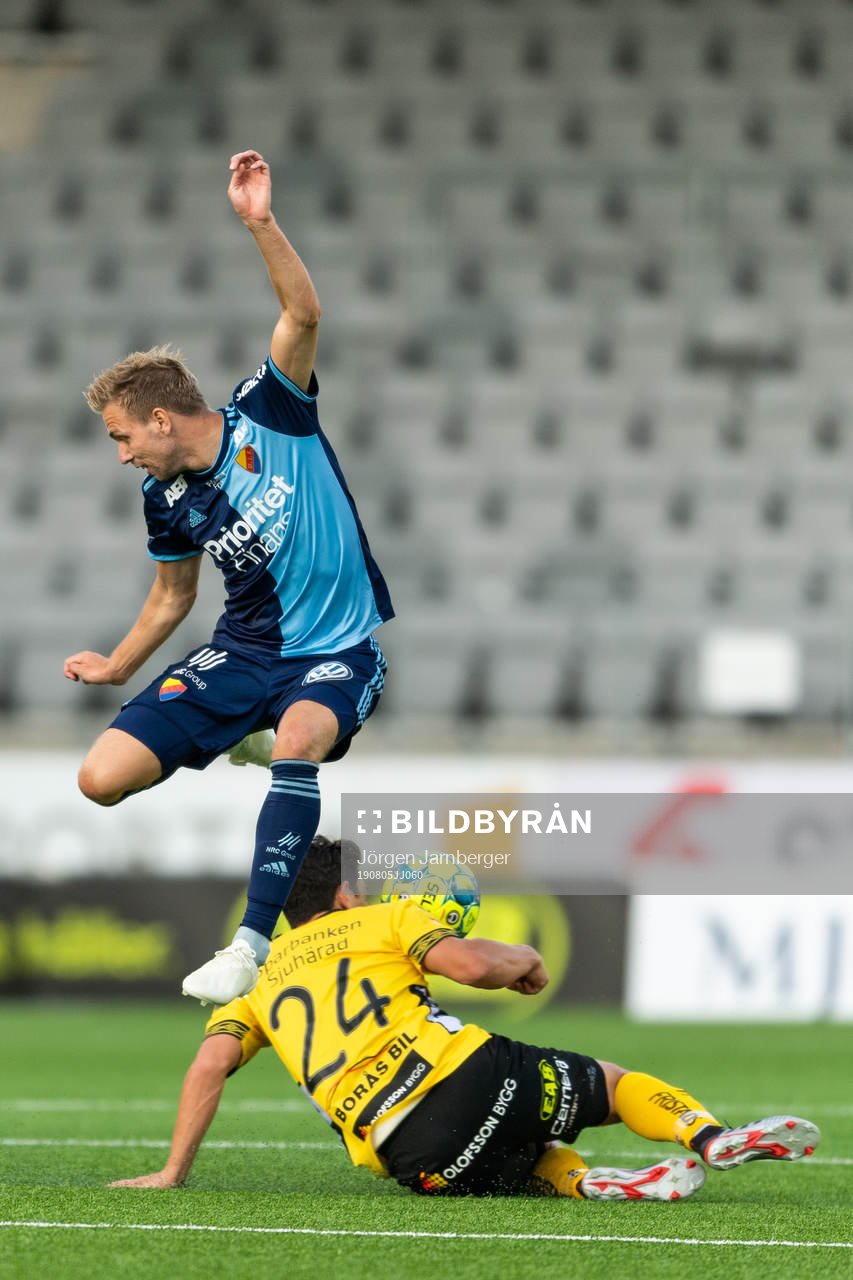 Djurgårdens Jonathan Ring och Elfsborgs Stefan Ishizaki