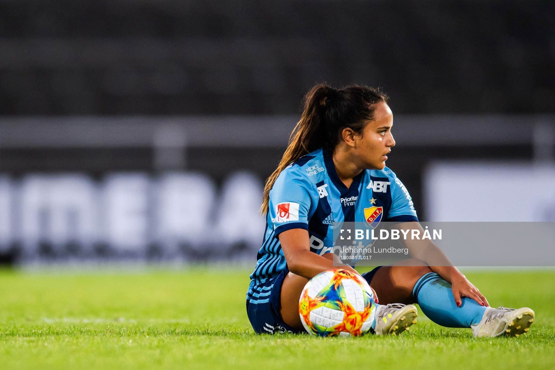 Djurgårdens Malin Diaz deppar