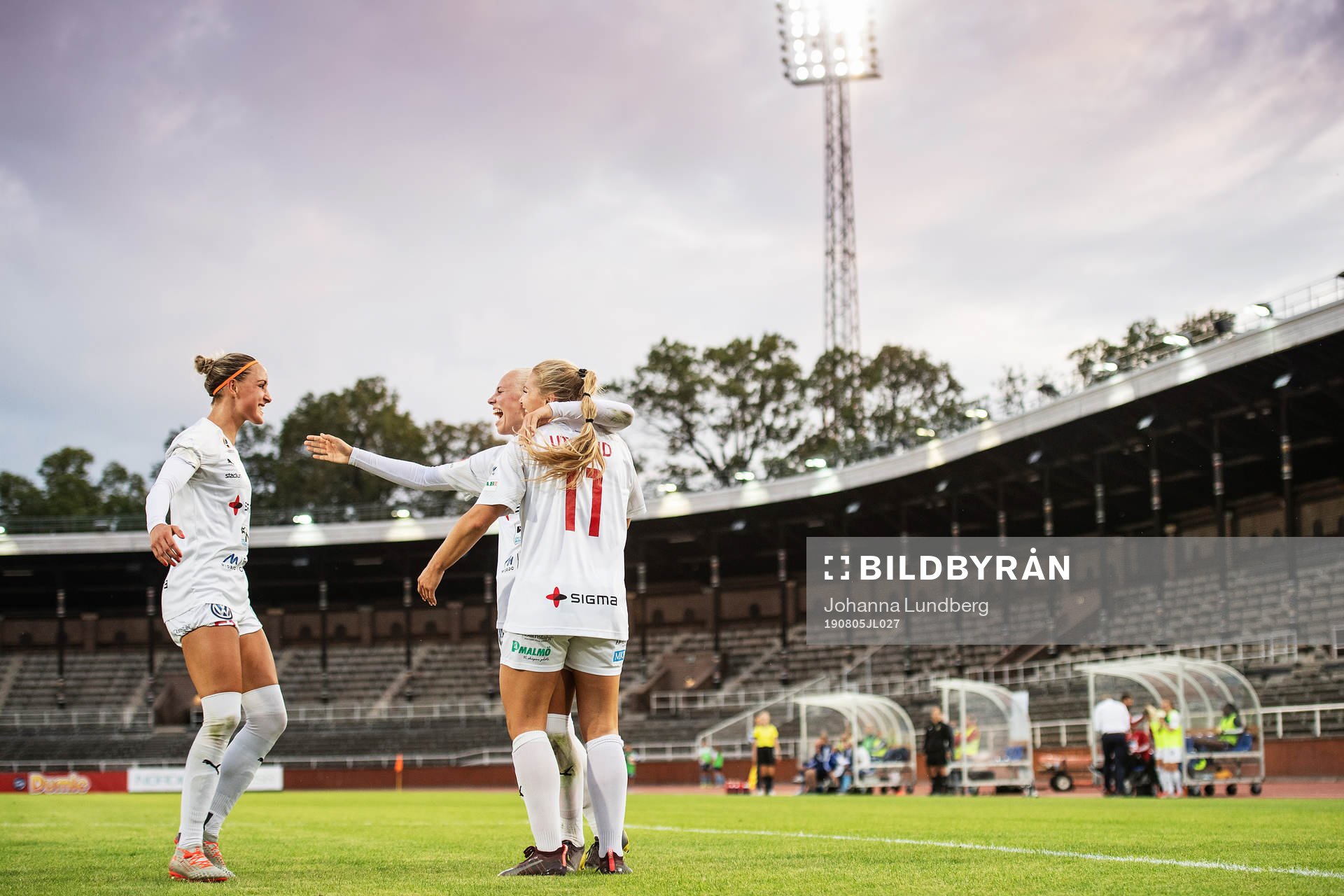 Rosengårds Sanne Troelsgaard, Sofie Svava och Lisa-Marie