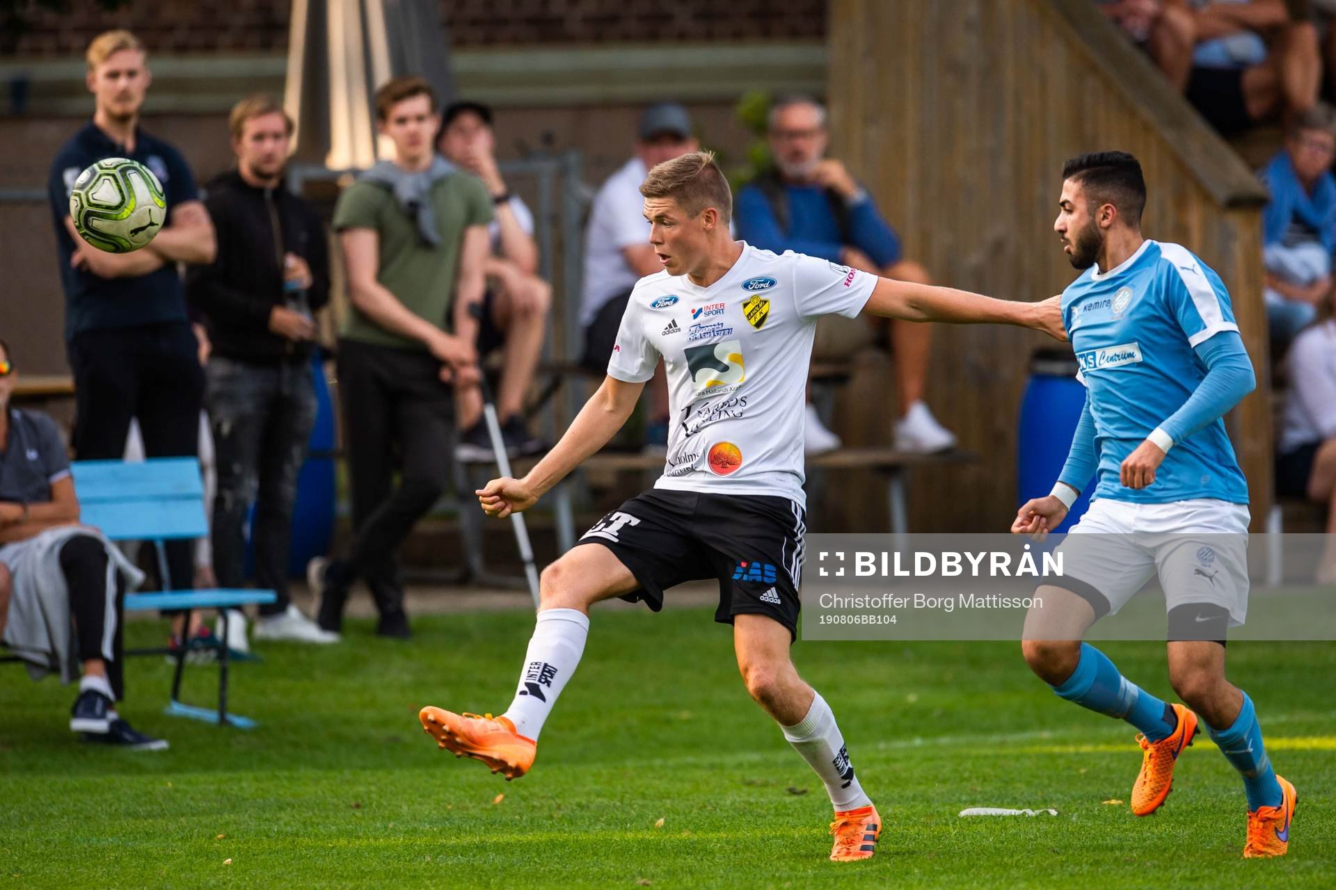 Laholms Marcus Nilsson och Råås Ahmed Abdulkader