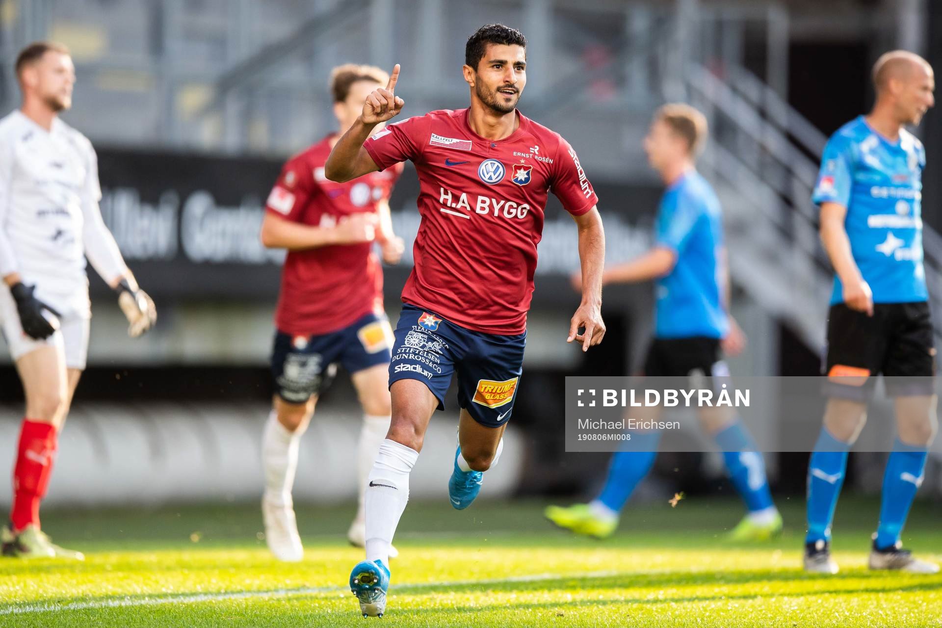 Örgrytes Ailton Almeida jublar