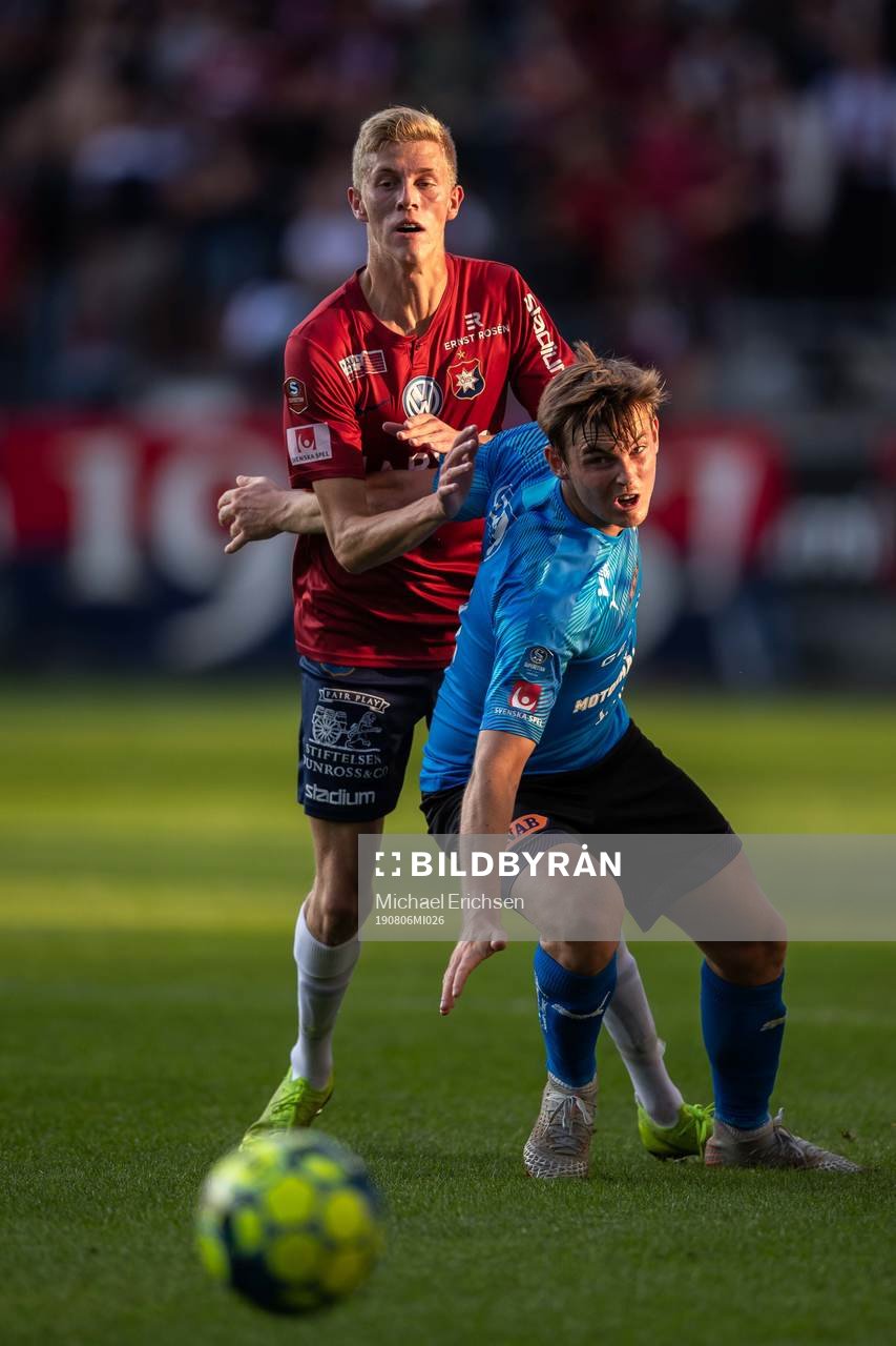 Örgrytes Alexander Bernhardsson och Halmstads Jonathan