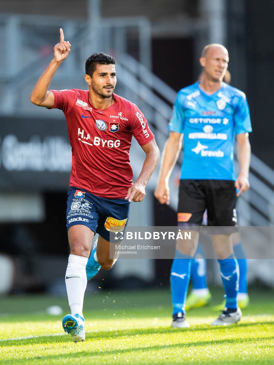 Örgrytes Ailton Almeida jublar