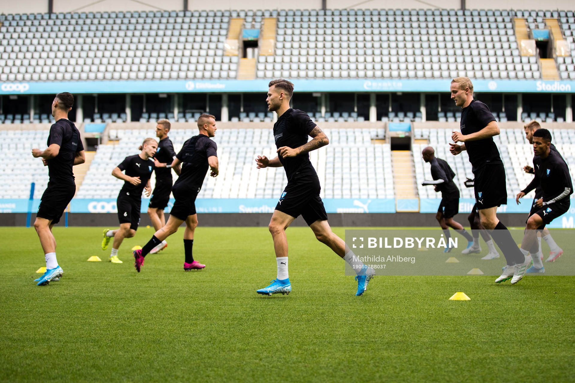 Marcus Antonsson and Franz Brorsson of Malmö FF