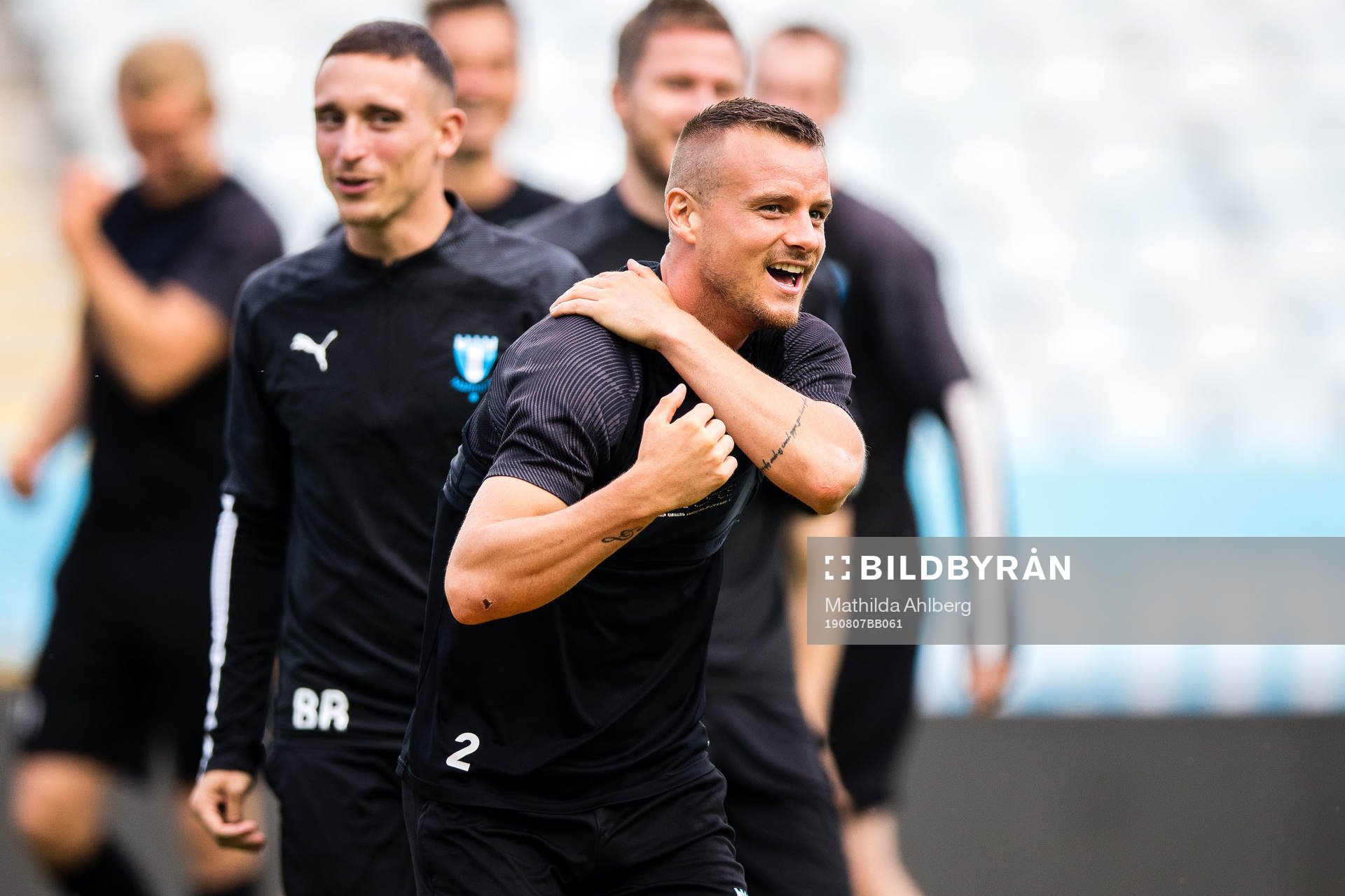 Eric Larsson of Malmö FF