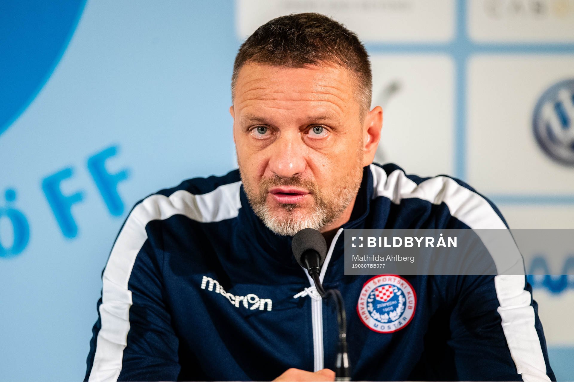 Hari Vukas, head coach of Zrinjski