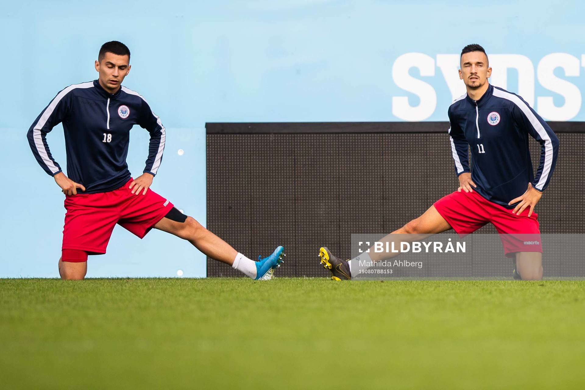 Dario Rugasevic and Stanisa Mandic of Zrinjski