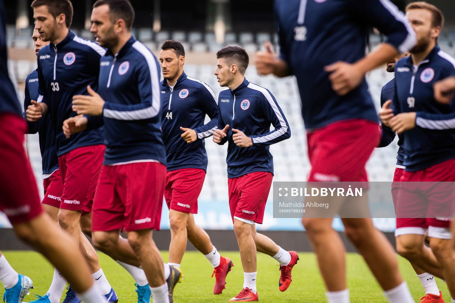 Edin Rustemovic and Miljan Govedarica of Zrinjski