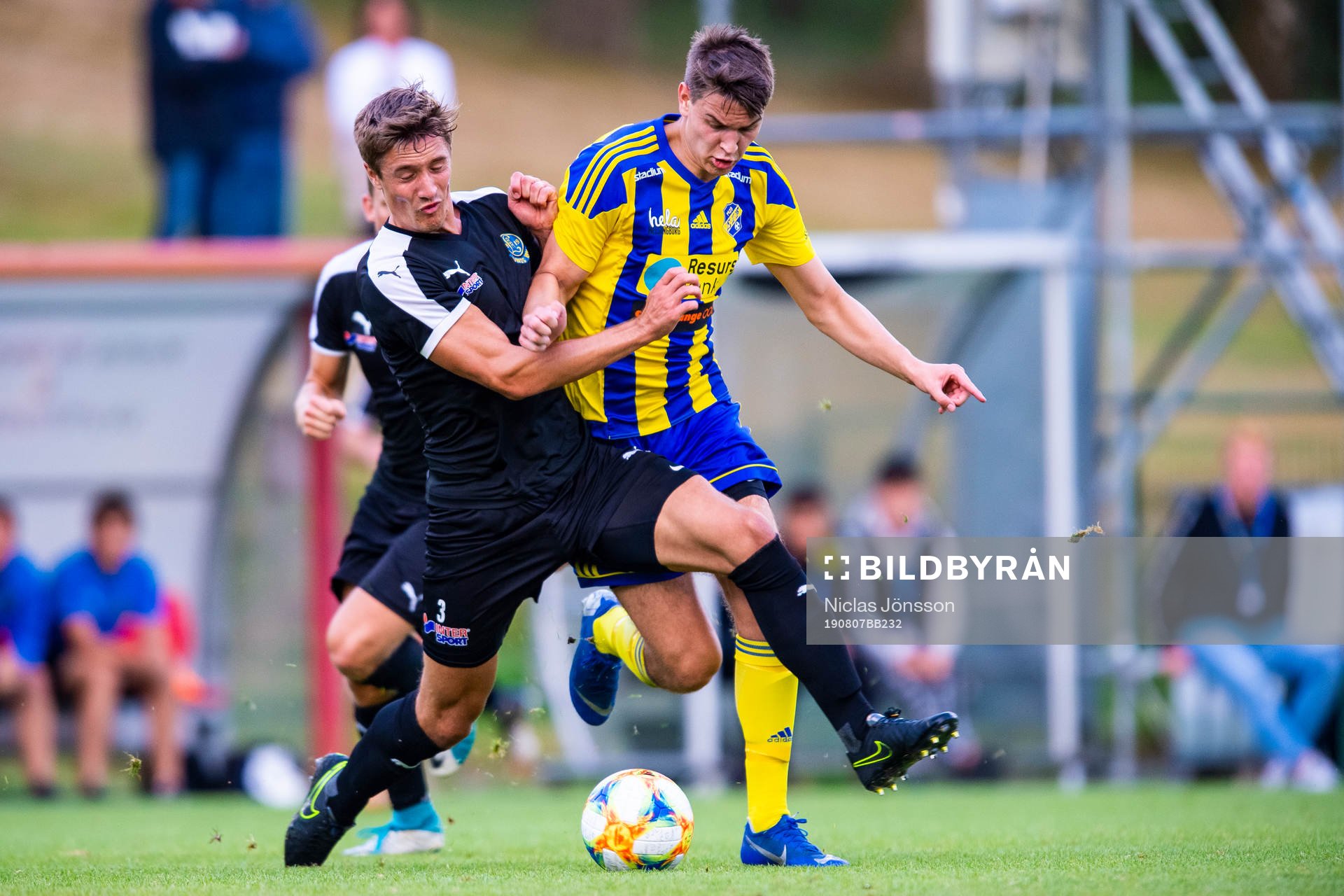 Eskilsminnes Noah Christoffersson och Lunds Johan Andersson