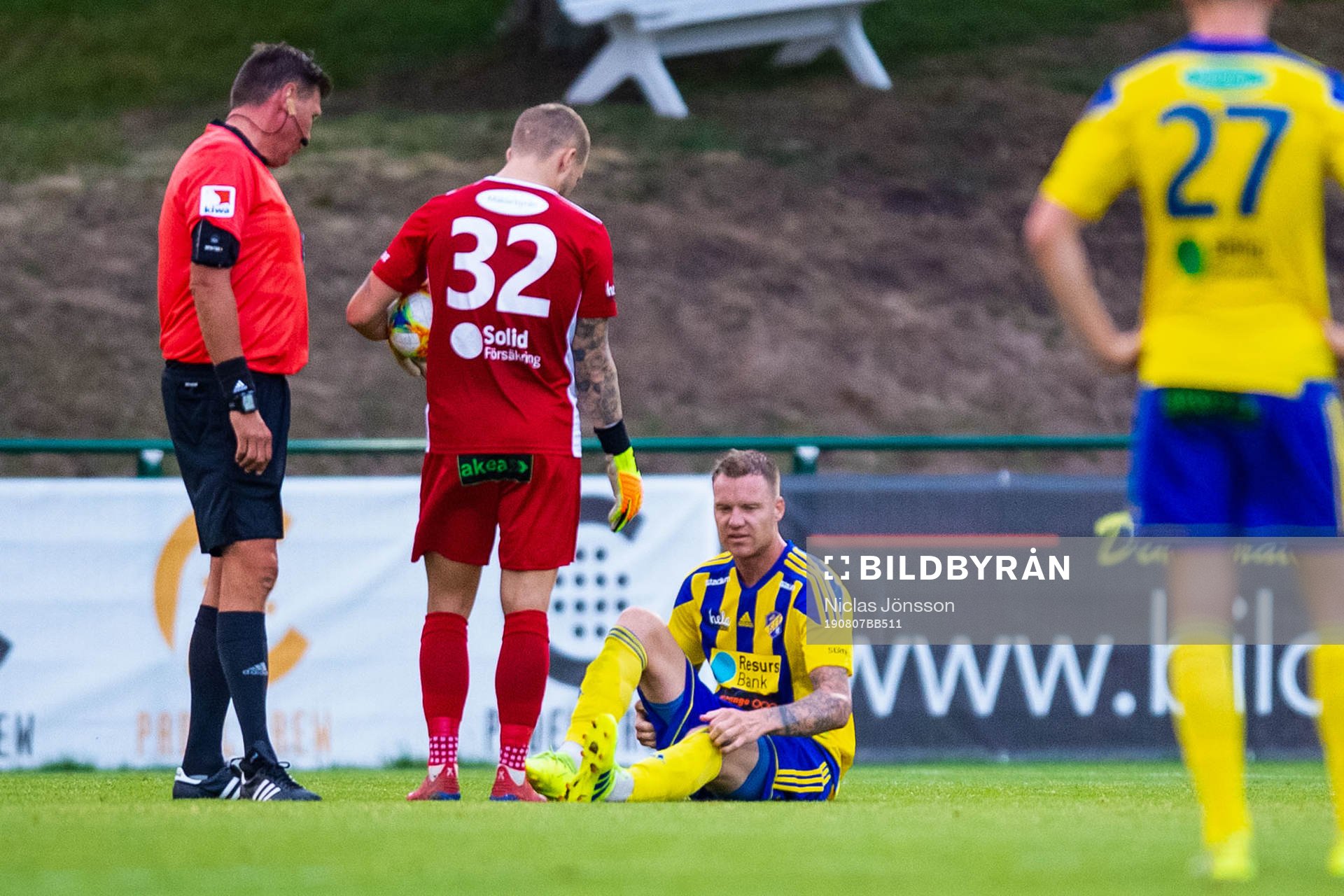 Eskilsminnes Marcus Nilsson har ont
