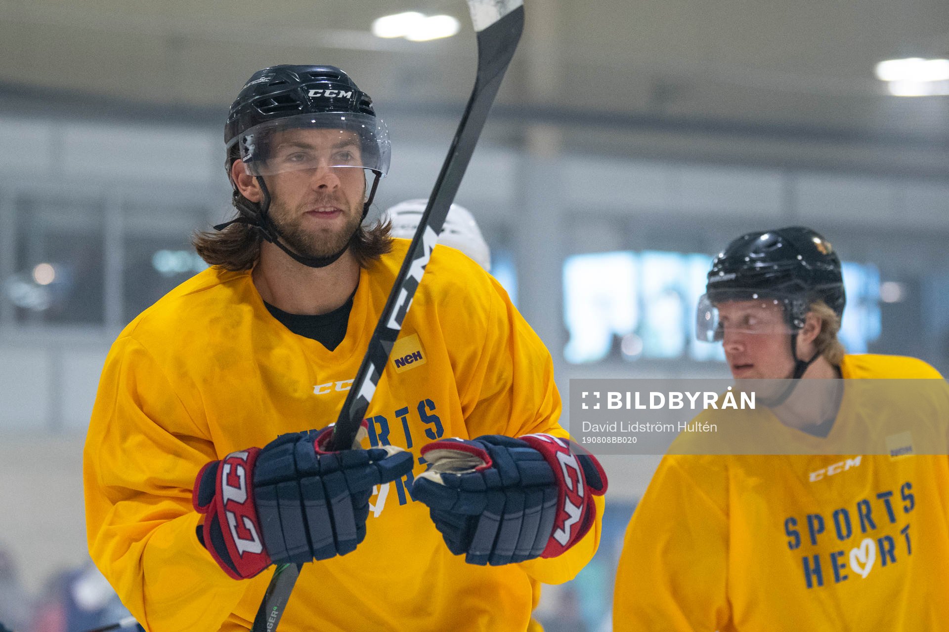 Kevin Stenlund of NHL Allstar Team